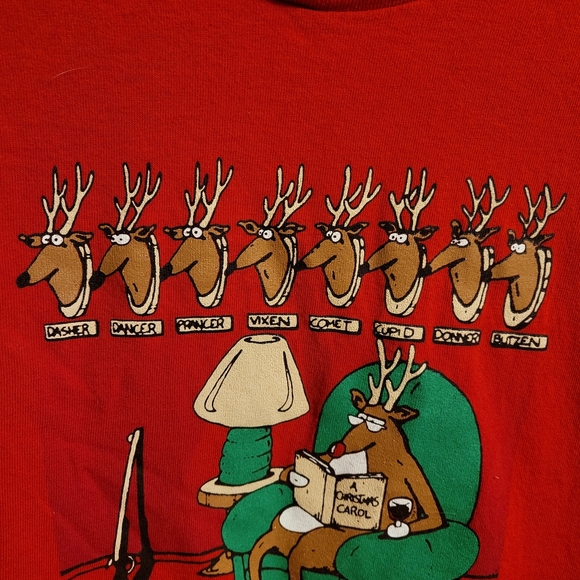 DELTA All of the other reindeer used to laugh and call him names shirt size XL - Picture 13 of 14